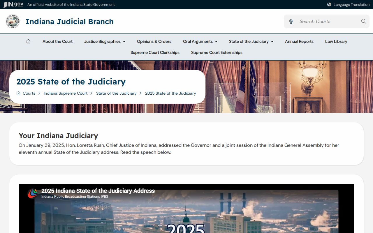 Argos court records research from Indiana judiciary