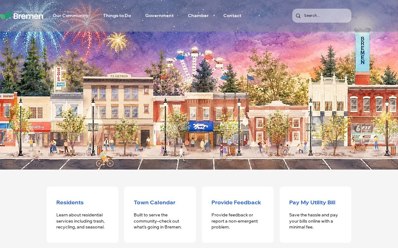 Bremen court records and official town source