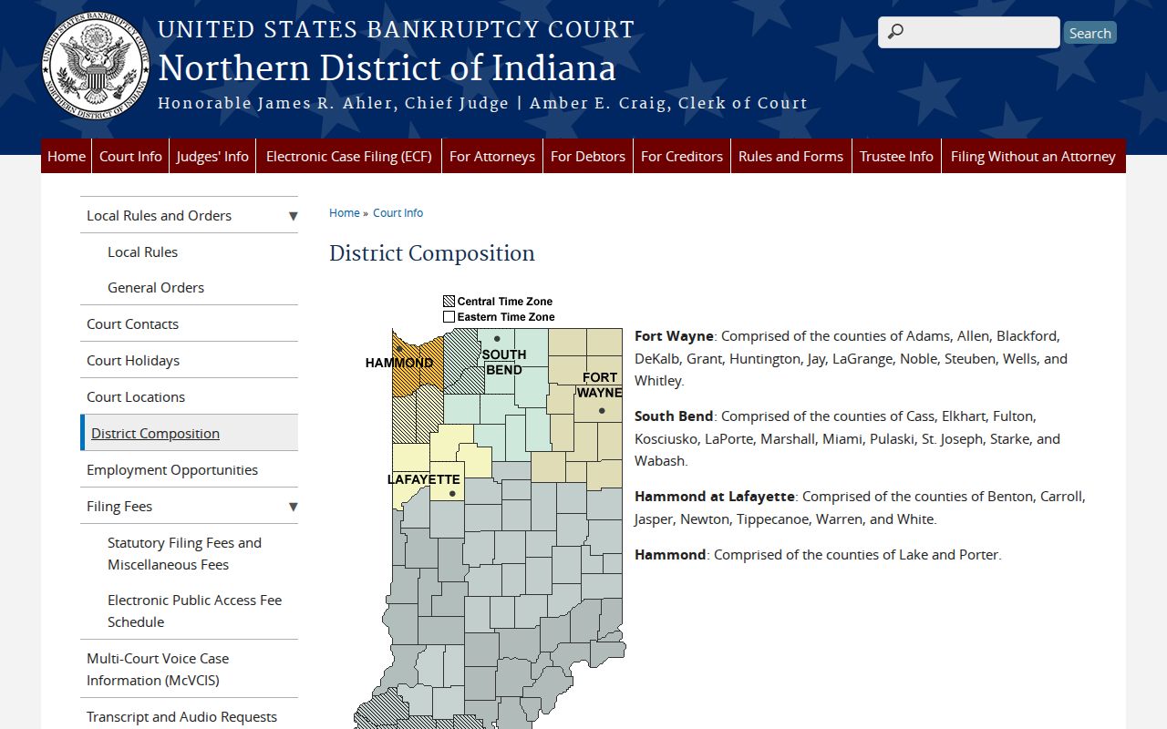 Plymouth court record federal district composition
